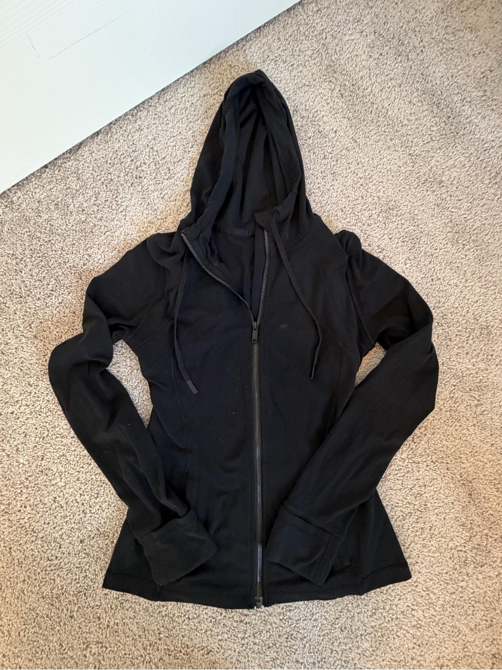 LuluLemon Black Women's Zip-Up Hoodie Jacket